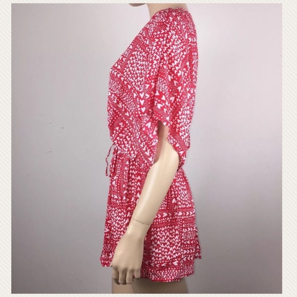 Victoria's Secret OS Hearts Print Kimono Robe NWT - Picture 5 of 8